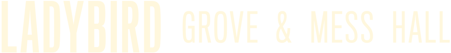 Ladybird Grove & Mess Hall