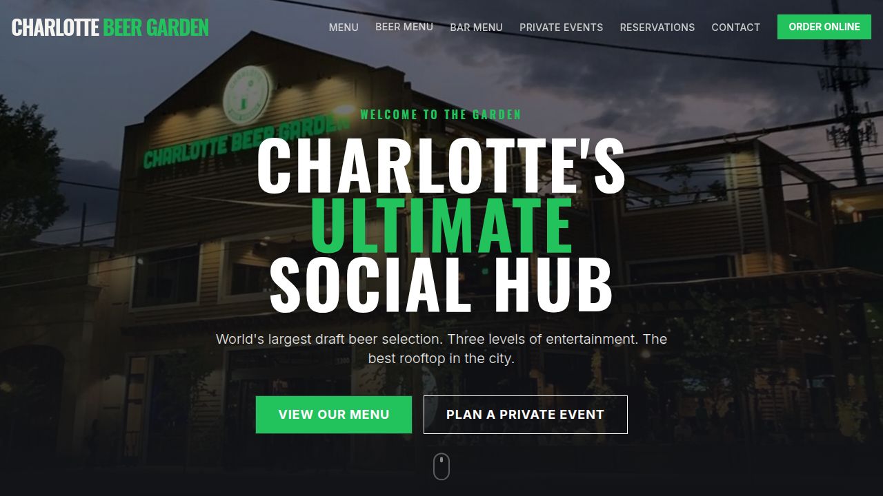 Charlotte Beer Garden