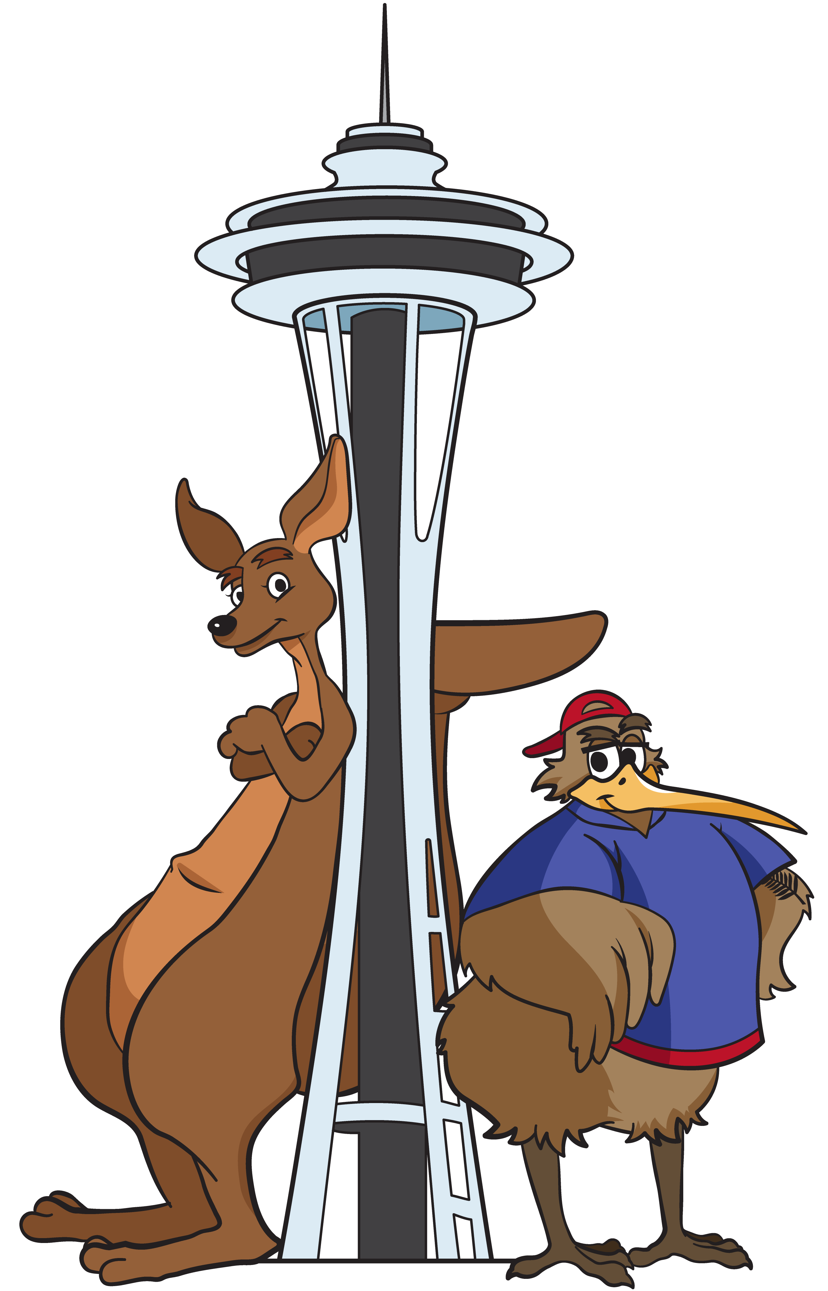 Kangaroo & Kiwi
